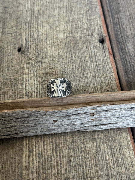Thunderbird Cigar Band Ring